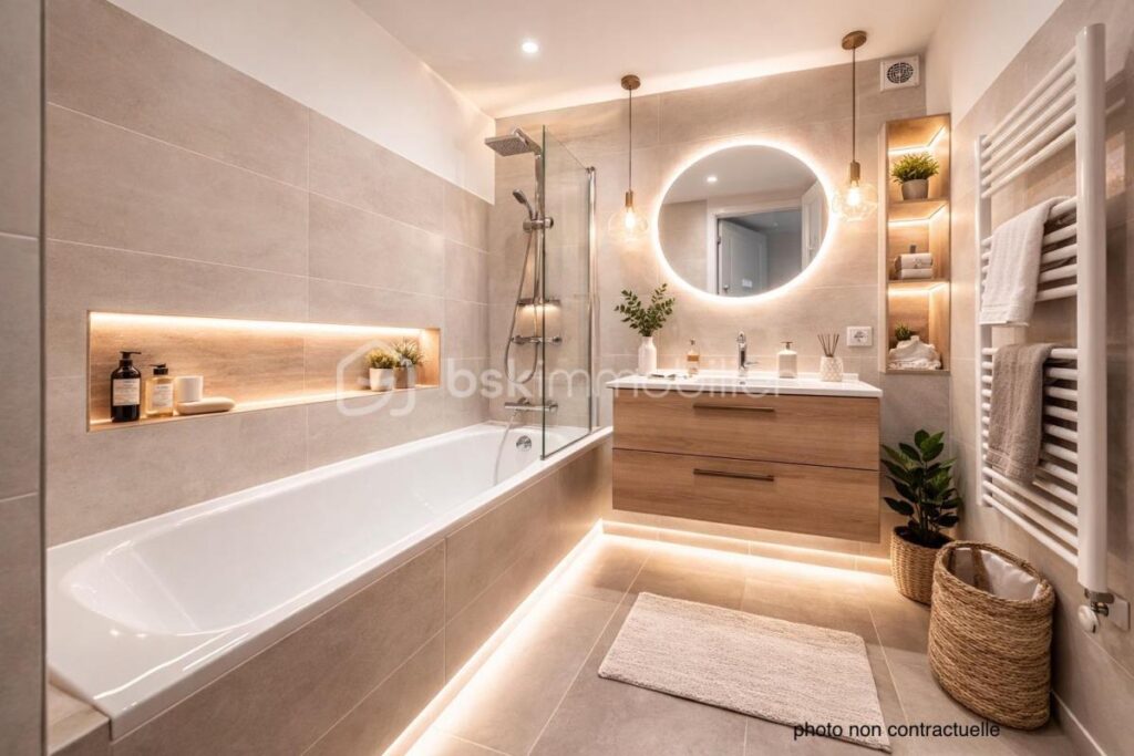 Appartement T3 68m2 vue sur le gardon – 3 pièces – 2 chambres – 68 m²