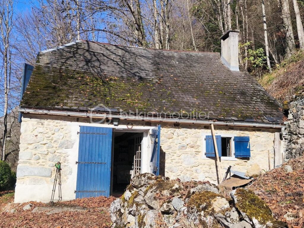 🪺 Grange Foraine Suspendue – 60 m² – Pied-à-Terre Haut de Gamme 900m d’altitude dans les Pyrénées 🪺 – 3 pièces – 2 chambres – 60 m²