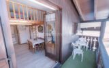 74120 PRAZ-SUR-ARLY – APPARTEMENT 1 CHAMBRE + MEZZANINE – VUE MONTAGNE – PROCHE CENTRE VILLAGE ET PISTES DE SKI – 2 pièces – 2 chambres – 23 m²