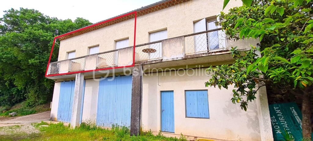 SAINT MARTIN D’ARDECHE / APPARTEMENT 68 m² / PLATEAU BRUT OU CLE EN MAIN – 3 pièces – 1 chambre – 68 m²