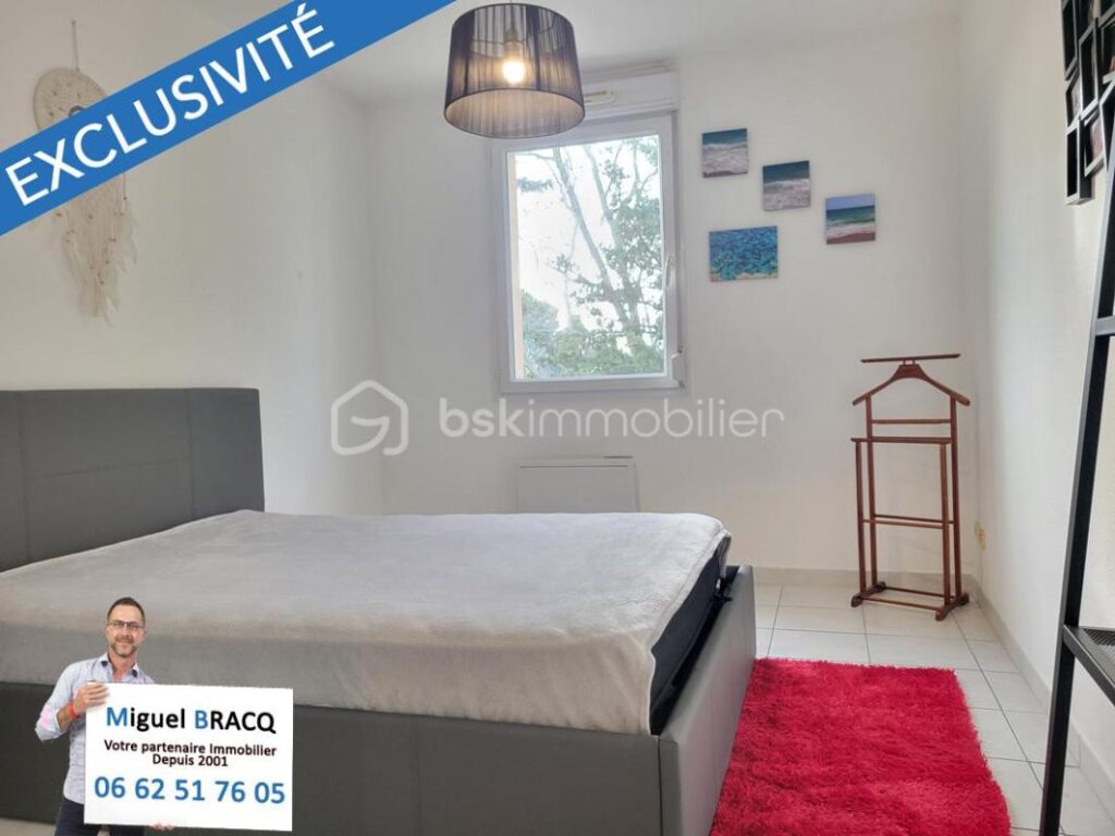 Appartement T2 de 45 m² + 1 terrasse + 1 parking sécurisé, quartier ancienne route de Bédarieux sur Béziers 34500 – 2 pièces – 1 chambre – 44 m²