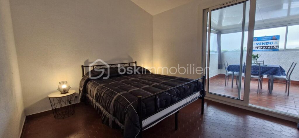 APPARTEMENT DEUX PIÈCES À 2 PAS DE LA PLAGE – 2 pièces – 1 chambre – 38 m²