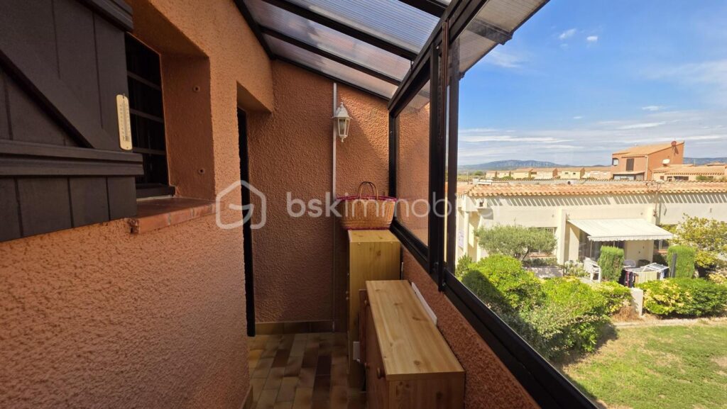 EXCLUSIVITÉ – 2 pièces naturiste vue dégagée à Leucate (11) – 2 pièces – 1 chambre – 25 m²