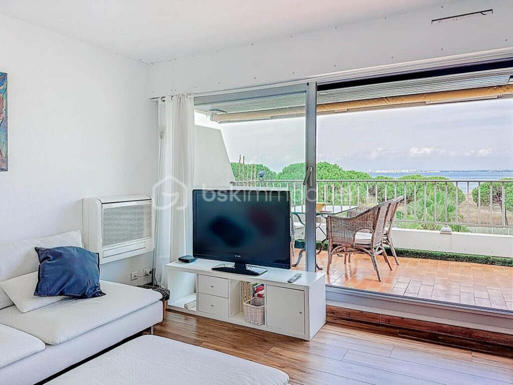 EXCLUSIVITÉ *** Magnifique Appartement T3 de standing Dernier étage Vue Mer Piscine à Port Camargue *** – 3 pièces – 2 chambres – 70 m²