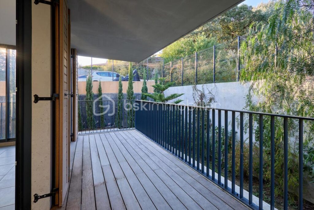 Appartement T3 neuf avec terrasse et vue jardin – Prestations de qualité – Secteur des Pins – 3 pièces – 2 chambres – 62 m²