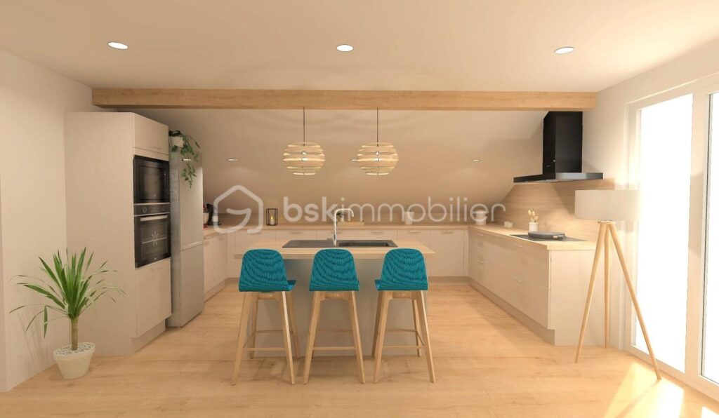 MAISON AVEC VUE SUR LE MONT BLANC – 8 pièces – 4 chambres – 353 m²