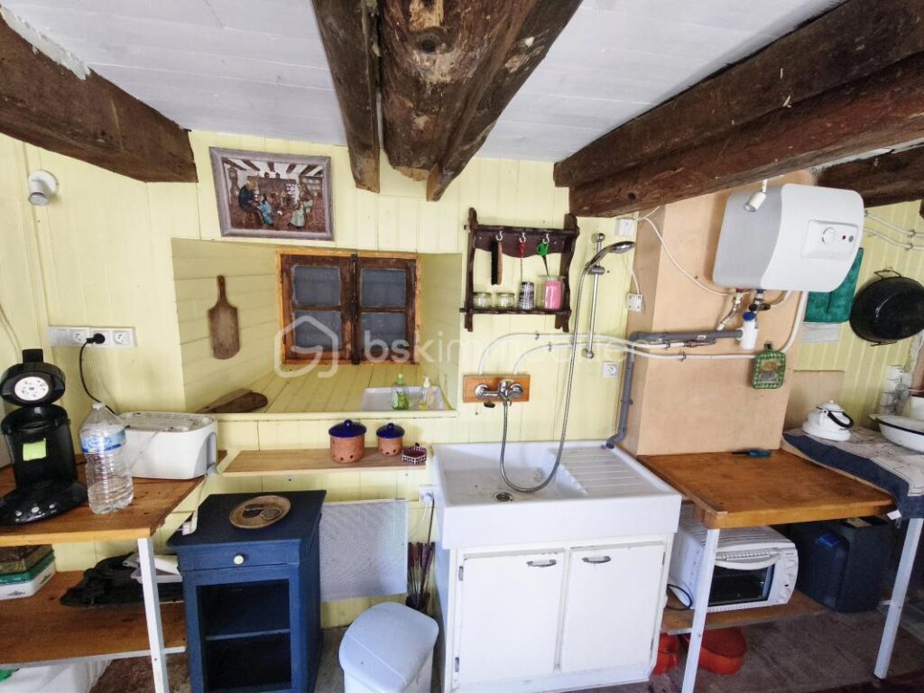 🪺 Grange Foraine Suspendue – 60 m² – Pied-à-Terre Haut de Gamme 900m d’altitude dans les Pyrénées 🪺 – 3 pièces – 2 chambres – 60 m²