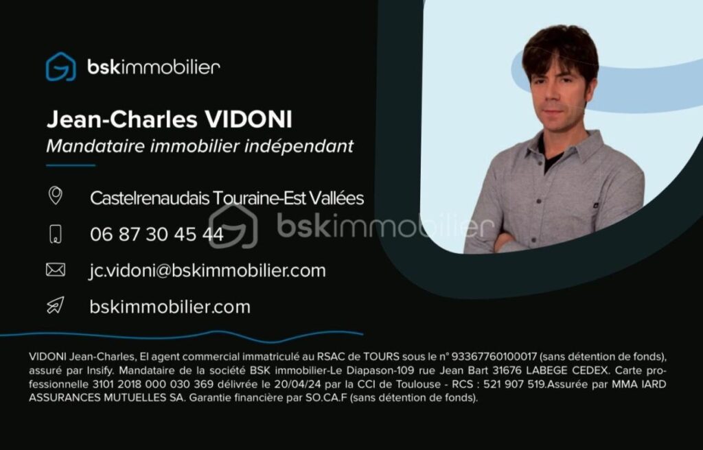 TERRAIN CONSTRUCTIBLE CENTRE AMBOISE 412 m² – NR pièces – NR chambres – 412 m²