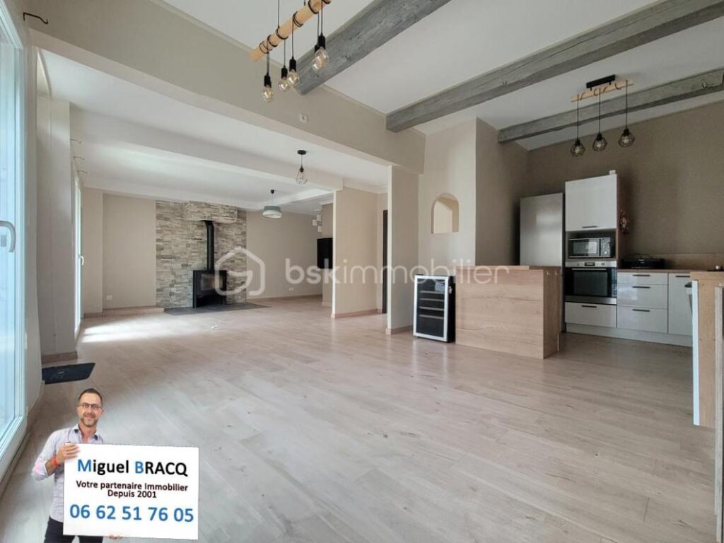 Coup de coeur ! maison F4 avec séjour cuisine de 52 m² + terrasse + parking + garage sur Lespignan 34710 – 4 pièces – 3 chambres – 107 m²