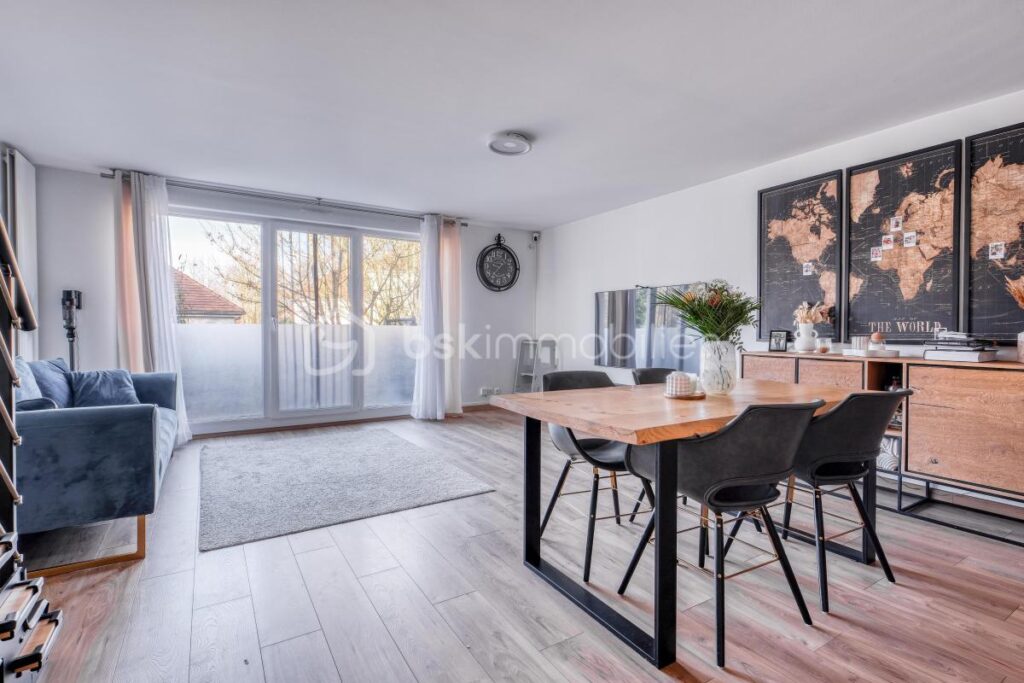 Duplex proche Centre Ville au Calme + balcon + box – 3 pièces – 2 chambres – 68 m²