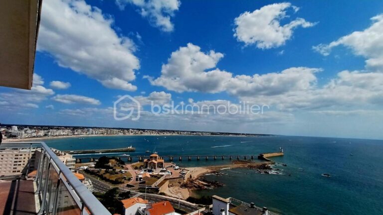 Vue imprenable depuis le dernier étage – 3 pièces – 2 chambres – 72 m²