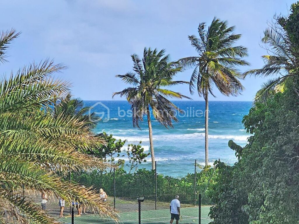 Studio Anse des Rochers vue mer et piscine – 1 pièce – 1 chambre – 33 m²