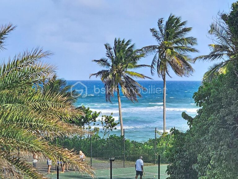 Studio Anse des Rochers vue mer et piscine – 1 pièce – 1 chambre – 33 m²