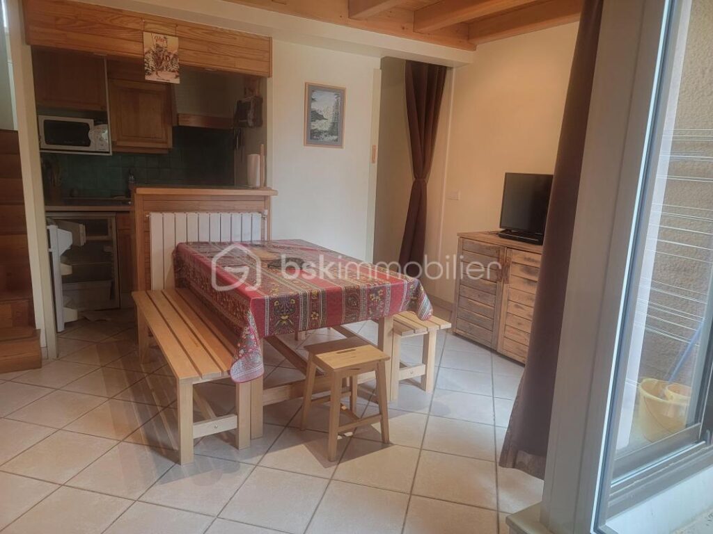 Plein sud sur les pistes – 3 pièces – 2 chambres – 37 m²