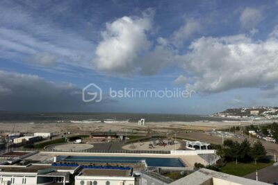 Pleine Vue mer pour cet appartement de 59 m2 – 2 pièces – 1 chambre – 58 m²