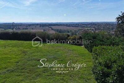 Magnifique terrain constructible de 700 m² avec vue Pyrénées à Lauzerville – NR pièces – NR chambres – 701 m²