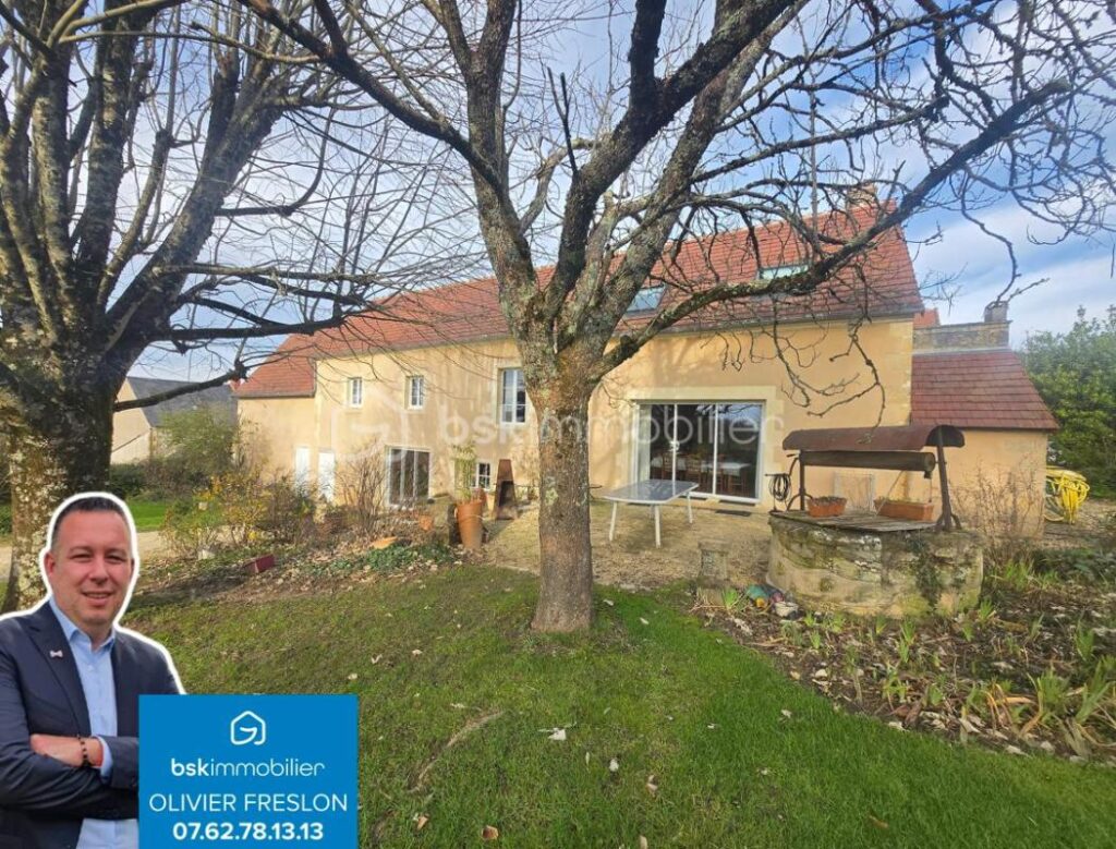 Magnifique Corps de Ferme de 188 m² à Chaulgnes – 5 pièces – 4 chambres – 188 m²