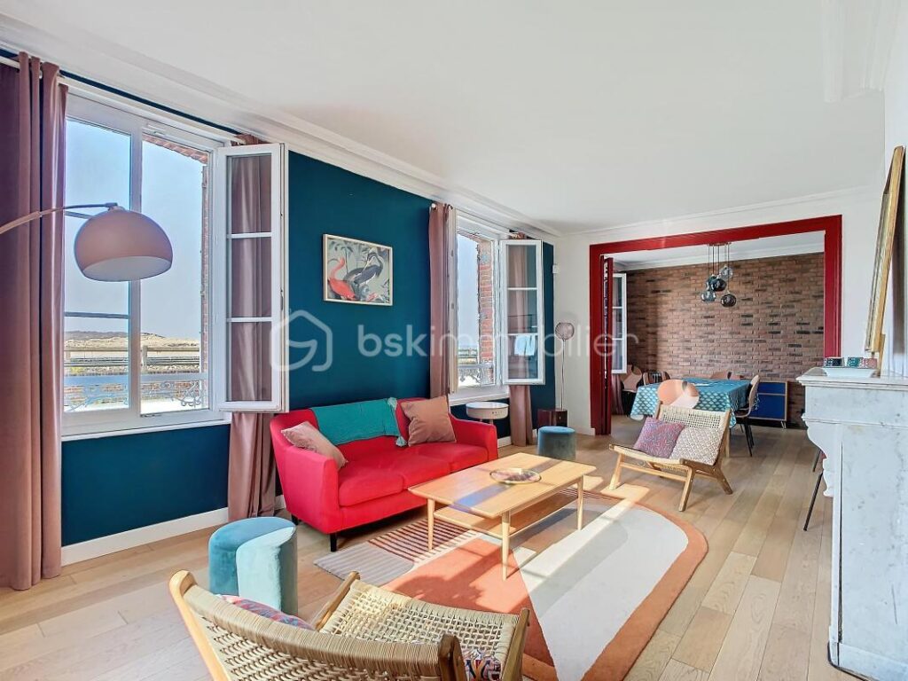 Face à la mer, maison 5 chambres – 8 pièces – 5 chambres – 161 m²