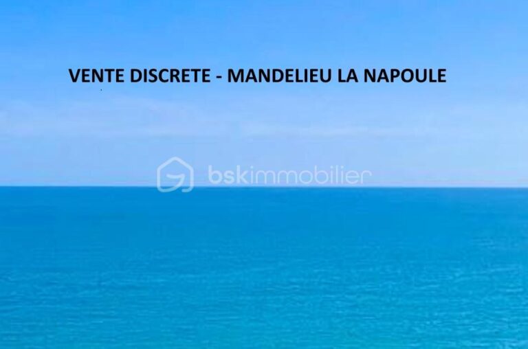 MANDELIEU LA NAPOULE – VILLA – 4 CHAMBRES – 232M² – VUE MER – PISCINE – GARAGE – 6 pièces – 4 chambres – 232 m²