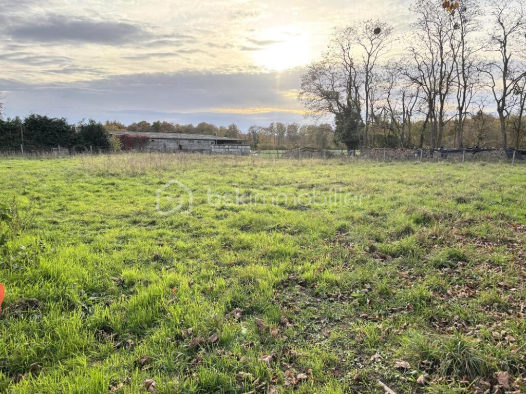 Terrain clos, constructible, viabilisé de 1300m² – NR pièces – NR chambres – 1300 m²