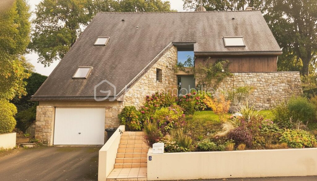 Élégante maison de caractère – Quartier Montaubert, cadre verdoyant – 7 pièces – 3 chambres – 164 m²