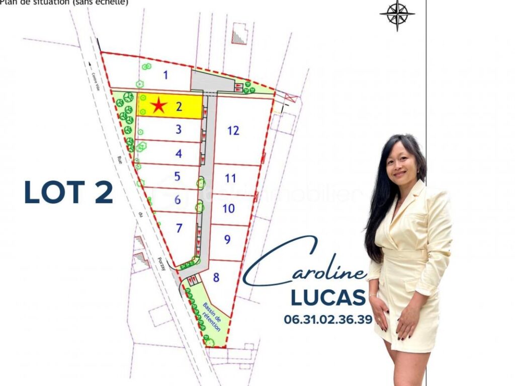 Terrain à bâtir de 546m2, vue sur la baie de Douarnenez – NR pièces – NR chambres – 546 m²