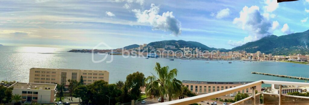AJACCIO – ASPRETTO T4 90m2 VUE MER PANORAMIQUE – 4 pièces – 4 chambres – 90 m²