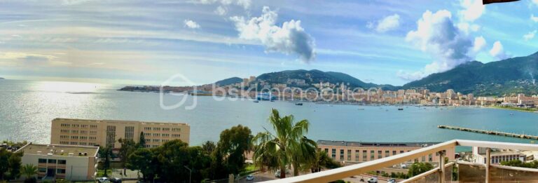 AJACCIO – ASPRETTO T4 90m2 VUE MER PANORAMIQUE – 4 pièces – 4 chambres – 90 m²