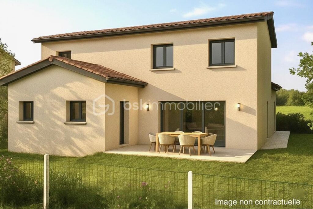 Maison neuve 131 M2 – 5 pièces – 4 chambres – 131 m²