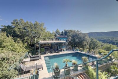 Exceptionnelle Propriété de Prestige avec Maison d&rsquo;Amis, Piscine et Vues à 360° – 12 pièces – 9 chambres – 341 m²