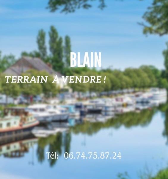 Terrain à vendre à Blain — Vue marina & port — photo 1