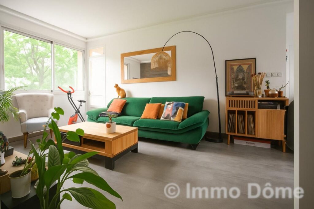 Superbe F3, 58 m², garage – 3 pièces – 2 chambres – 58 m²