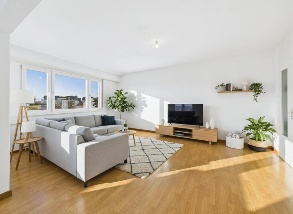 Grand 3/4 pièces, vue panoramique, proche tram – 3 pièces – 2 chambres – 94 m²