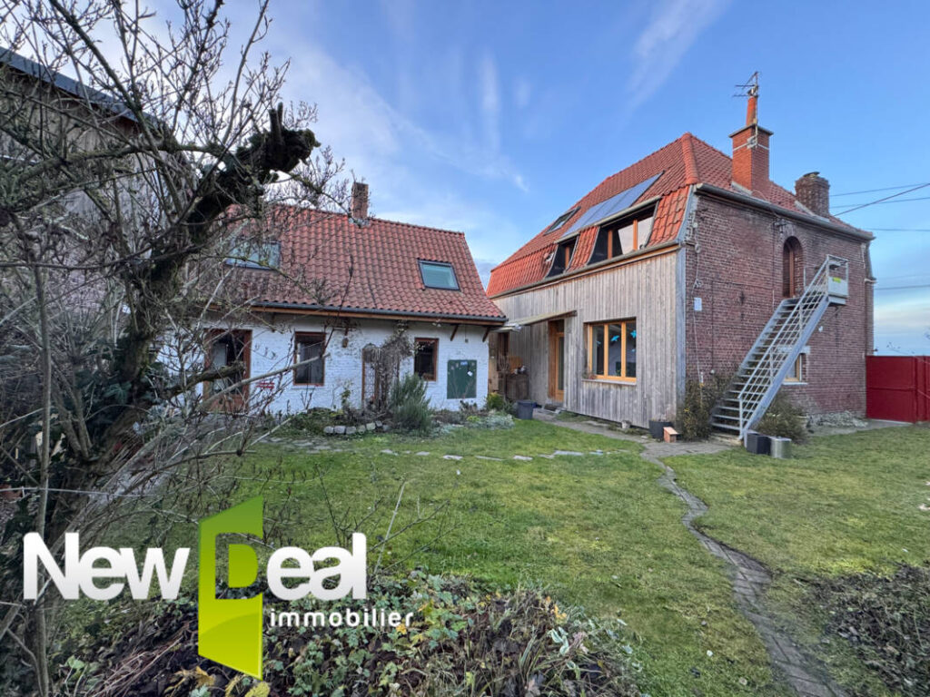 2 CHAMBRES + 1 BUREAU / DEPENDANCES, JARDIN, TERRASSE, POTAGER, MAISON DE RECEPTION – 4 pièces – 2 chambres – 86 m²