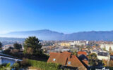 Appartement duplex sur le hauteurs d’Aix les Bains avec belle vue dégagée – 5 pièces – 3 chambres – 93 m²