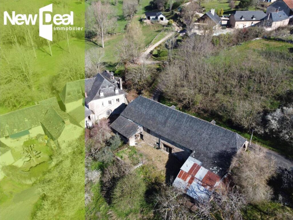 grange sur env. 6 000 m2 – 1 pièce – NR chambres – 300 m²