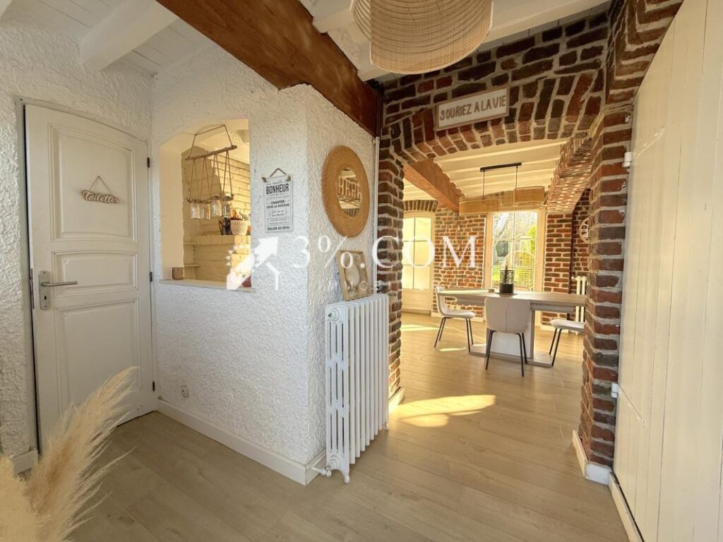 MAISON FLAMANDE DE 85 M2 AVEC 3 CH + JARDIN + HANGAR – 4 pièces – 3 chambres – 85 m²