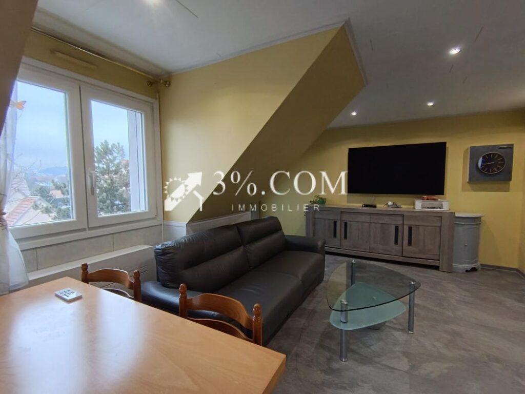 STUDIO AU DERNIER ETAGE AVEC BALCON EXPOSE SUD – 1 pièce – NR chambres – 31 m²