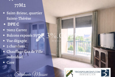 Appartement à vendre à Saint brieuc
