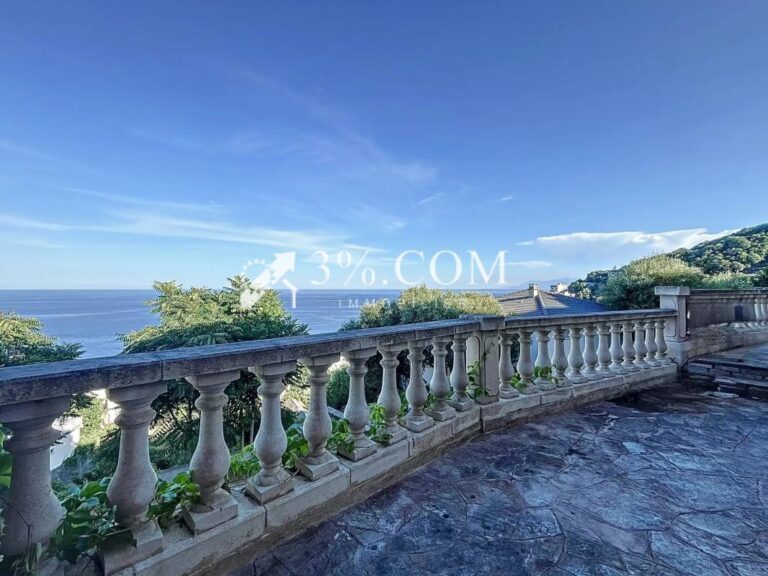 Maison 165 m2 habitables vue exceptionnelle sur mer – 7 pièces – 5 chambres – 165 m²