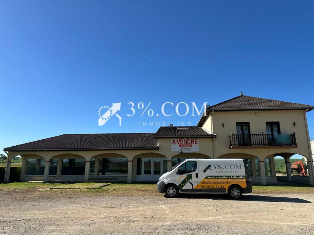 Locaux commerciaux avec logement 639 m2 DOMBASLE EN XANTOIS – 12 pièces – 6 chambres – 639 m²