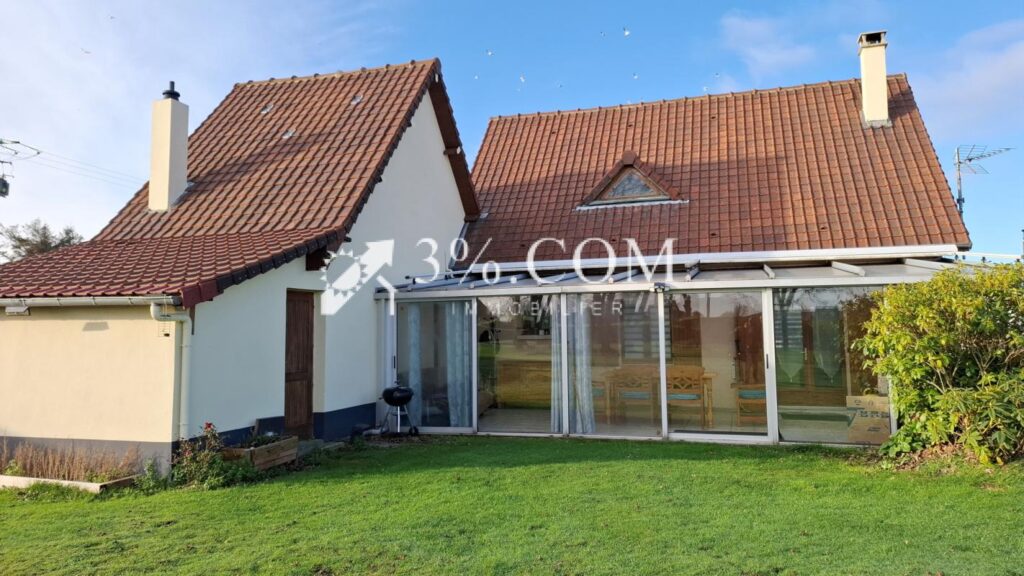 Baie de Somme : Pavlillon 110 m2 2 CH – sans travaux. sur – 4 pièces – 2 chambres – 106 m²