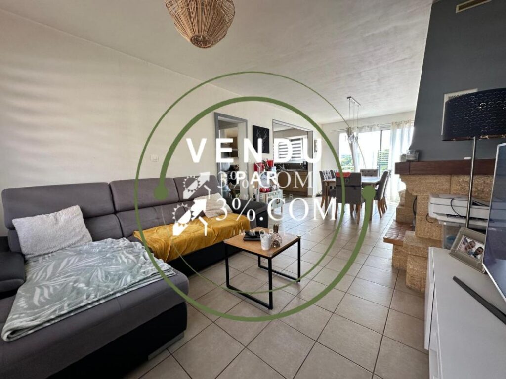 MAISON GARAGE 3/4 CHS – 6 pièces – 4 chambres – 106 m²