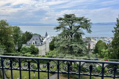 Exclusif !! Vue sur le lac, A vendre à Evian magnifique appa – 3 pièces – 2 chambres – 67 m²