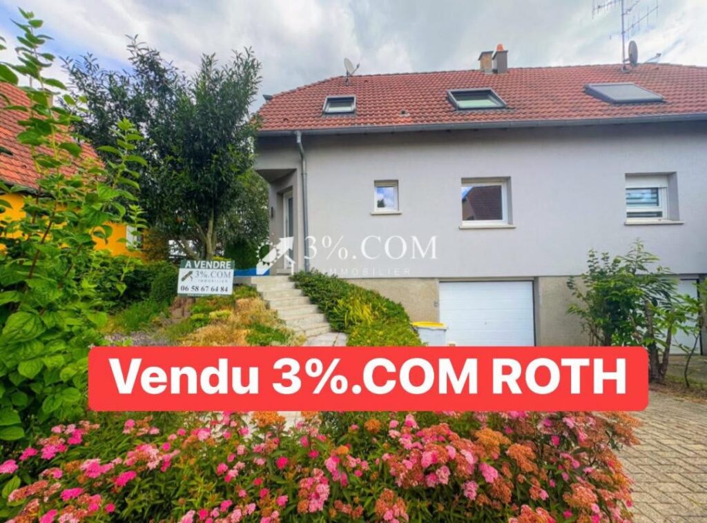 3%COM Jolie maison avec jardin en bordure de champs – 5 pièces – 3 chambres – 98 m²
