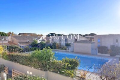 Charmant Duplex meublé 3 pièces de 37.6 m2 avec piscine & pl – 3 pièces – 2 chambres – 37 m²