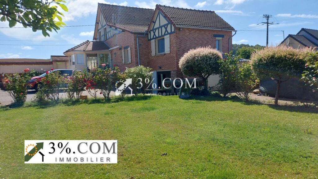 Secteur Gamaches : Pavillon rénové, 3 CH, veranda, sous sol – 6 pièces – 3 chambres – 126 m²