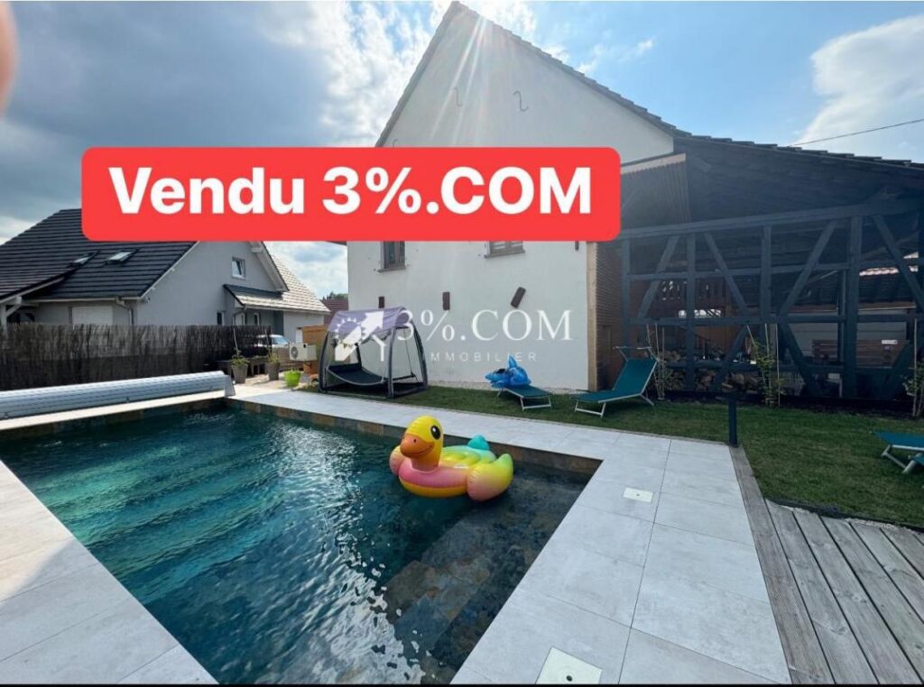 3%COM Très belle demeure avec piscine – 8 pièces – 5 chambres – 251 m²