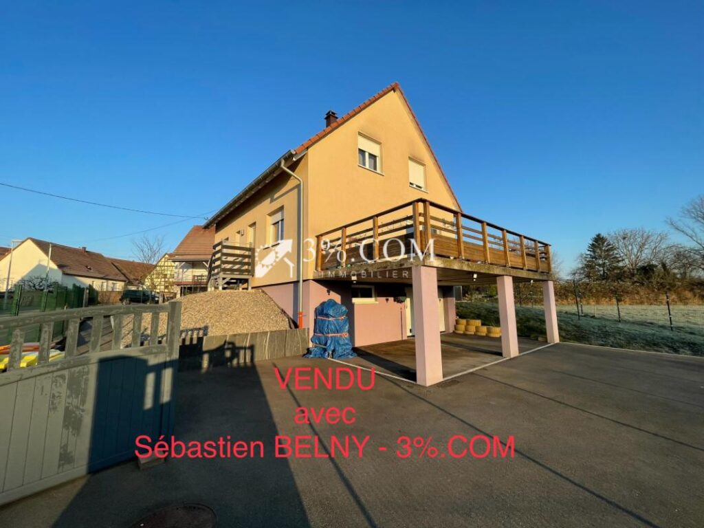 3%.COM – EXCLUSIVITÉ à MULHAUSEN, Maison 2016, 117m2, 4 cham – 6 pièces – 4 chambres – 117 m²