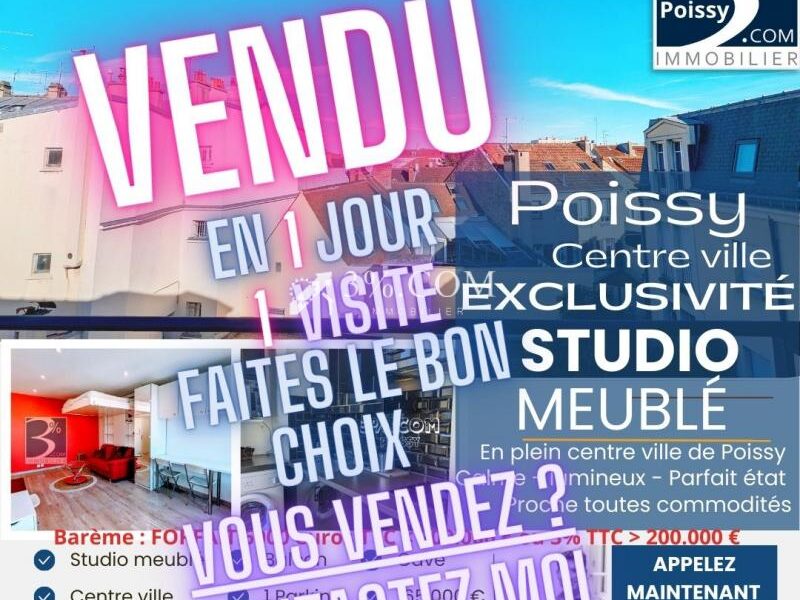 Appartement à vendre à Poissy